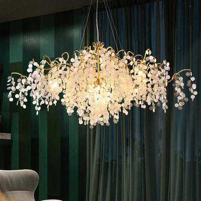 TLL Akari Oval Tree Branch Chandelier