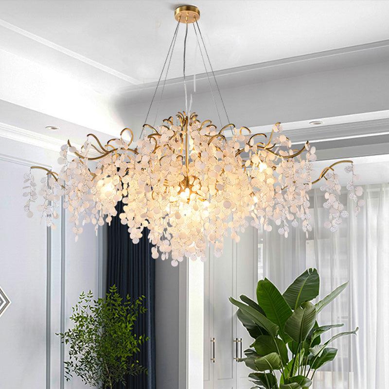 TLL Akari Oval Tree Branch Chandelier