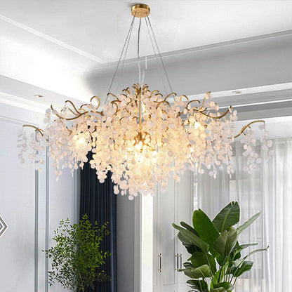 TLL Akari Oval Tree Branch Chandelier