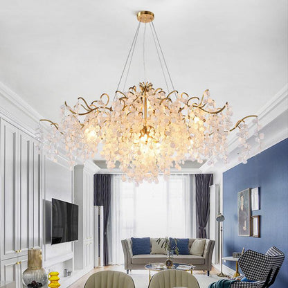 TLL Akari Oval Tree Branch Chandelier