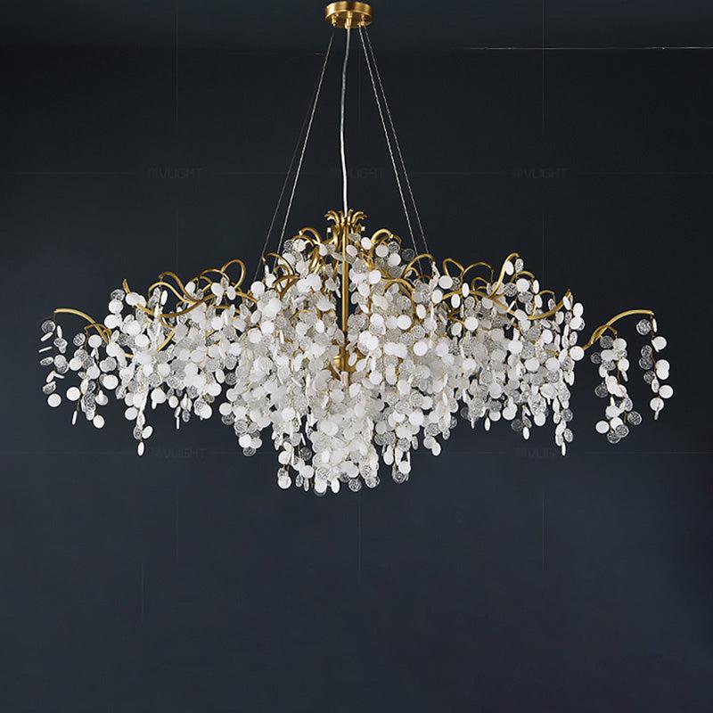 TLL Akari Oval Tree Branch Chandelier
