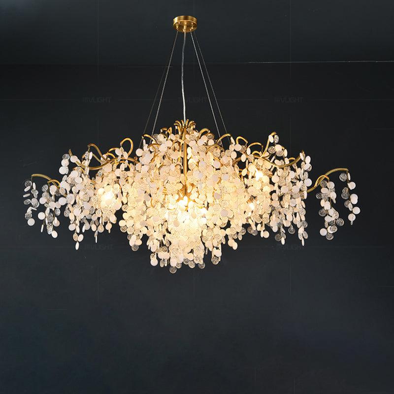 TLL Akari Oval Tree Branch Chandelier