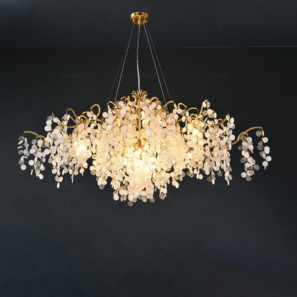 TLL Akari Oval Tree Branch Chandelier