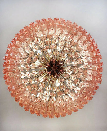 Murano Glass Chandelier – Pink
