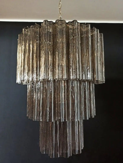 Murano Glass Chandelier – Smoked
