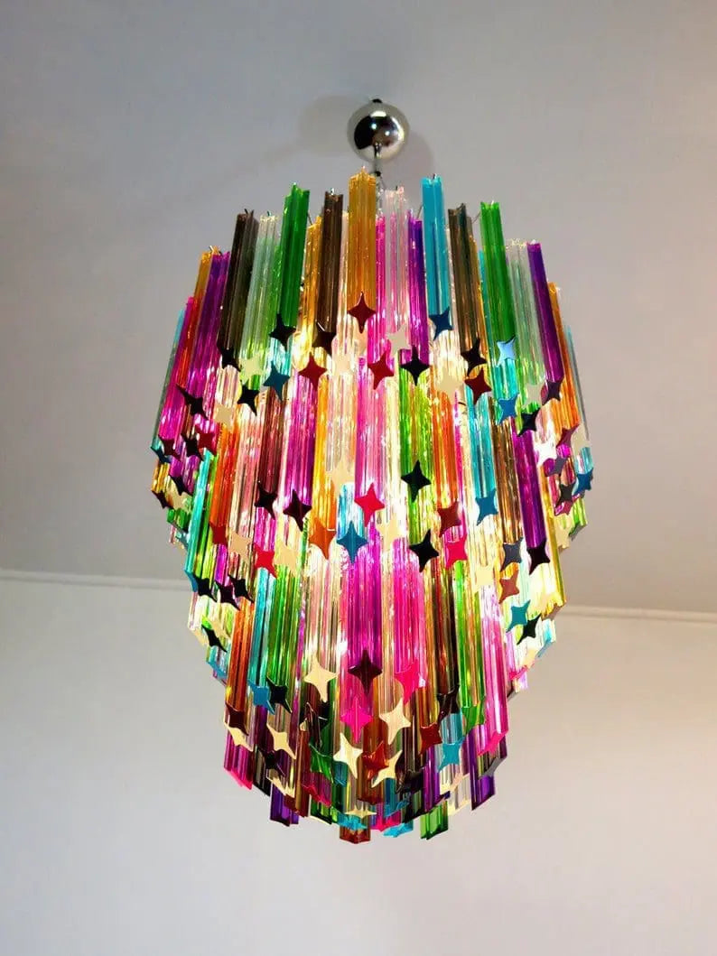 Murano Glass Chandelier – Multi