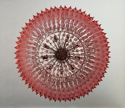 Murano Glass Chandelier – Pink