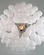 Murano Chandelier – Drop – Transparent