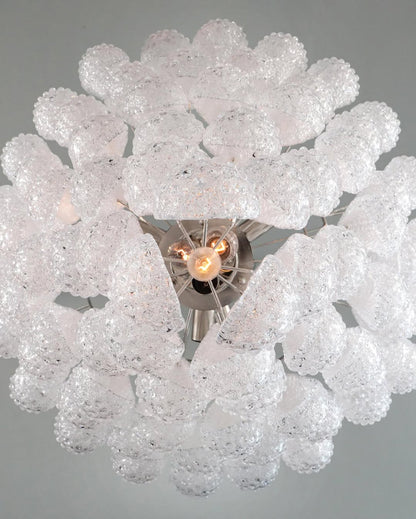 Murano Chandelier – Drop – Transparent