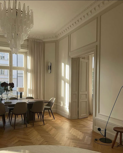 Murano Chandelier – Drop – Transparent