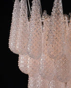 Murano Chandelier – Drop – Transparent
