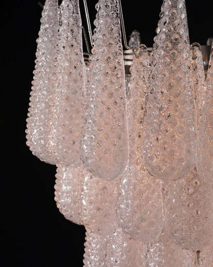 Murano Chandelier – Drop – Transparent