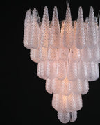 Murano Chandelier – Drop – Transparent