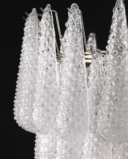 Murano Chandelier – Drop – Transparent