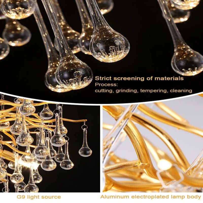 TLL Aquarcadia Living Room Branch Chandelier