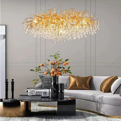 TLL Aquarcadia Living Room Branch Chandelier