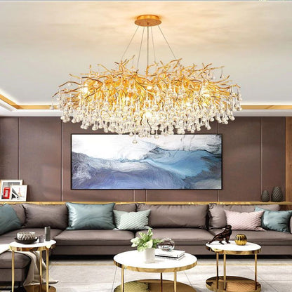 TLL Aquarcadia Living Room Branch Chandelier