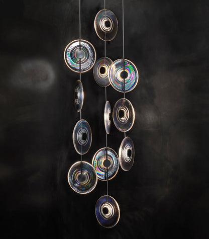 Modern Art Design Radiant Glass Chandelier