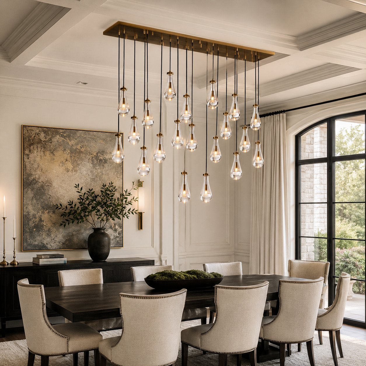 Raimys Rectangular Chandelier