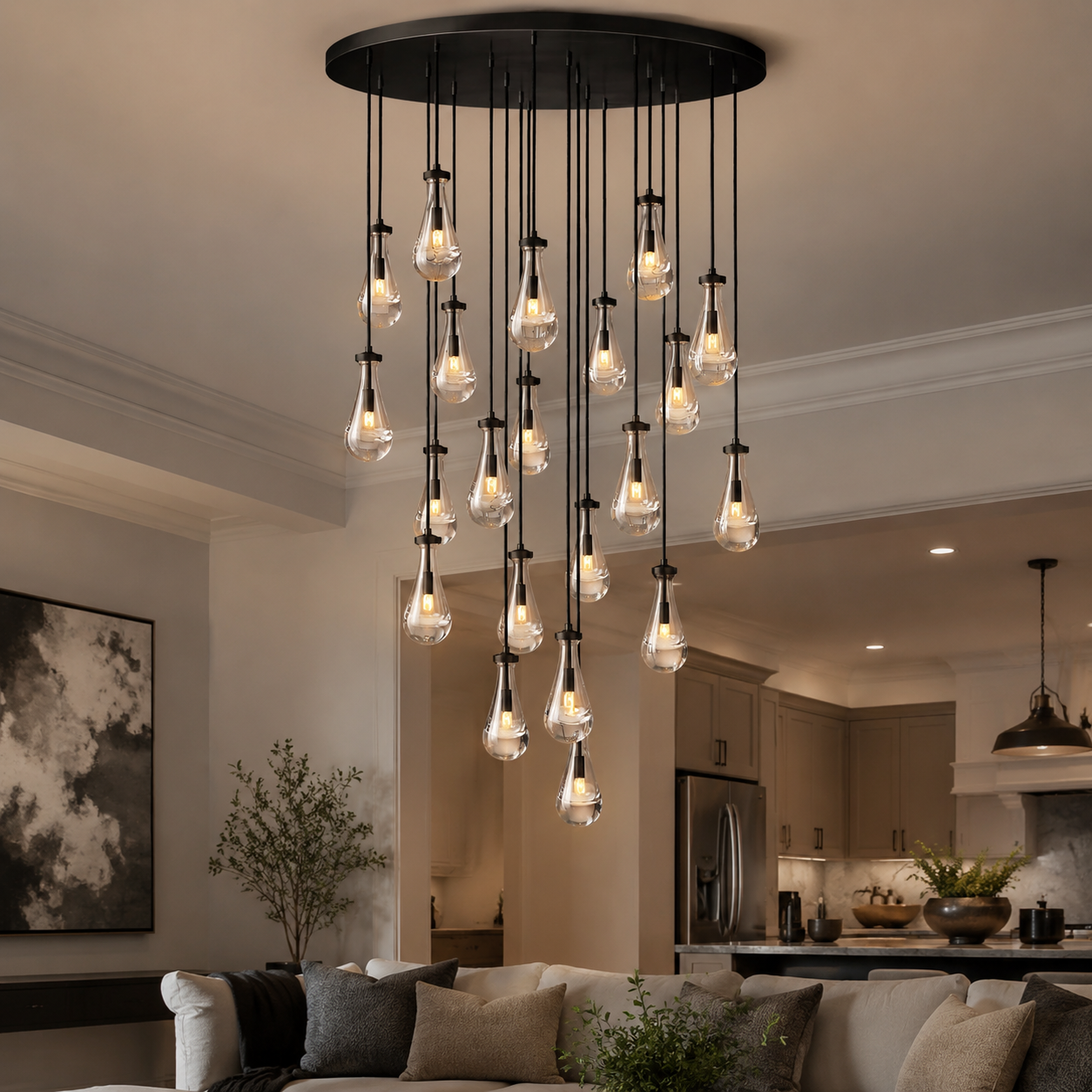 Raimys Round Chandelier