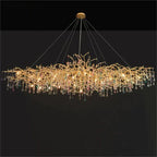 TLL Ran Colorful Crystal Dining Branch Chandelier