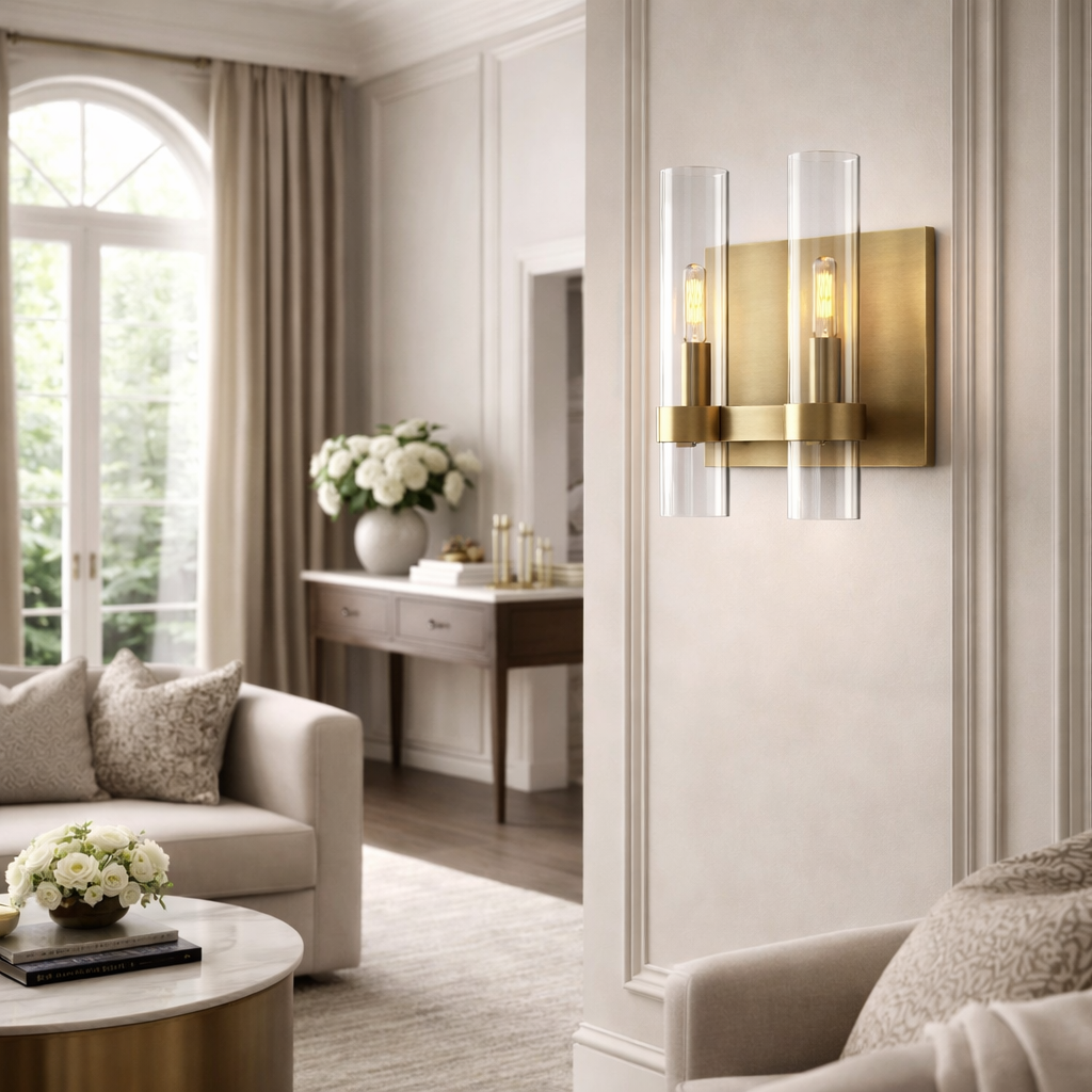 Racerret Double Sconce