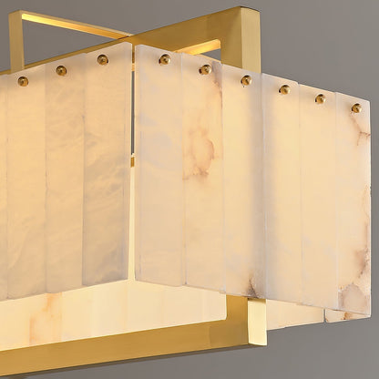 Hexa Alabaster Chandelier