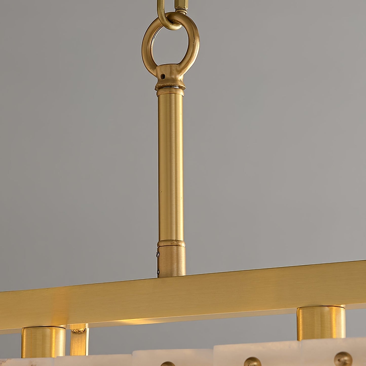 Hexa Alabaster Chandelier