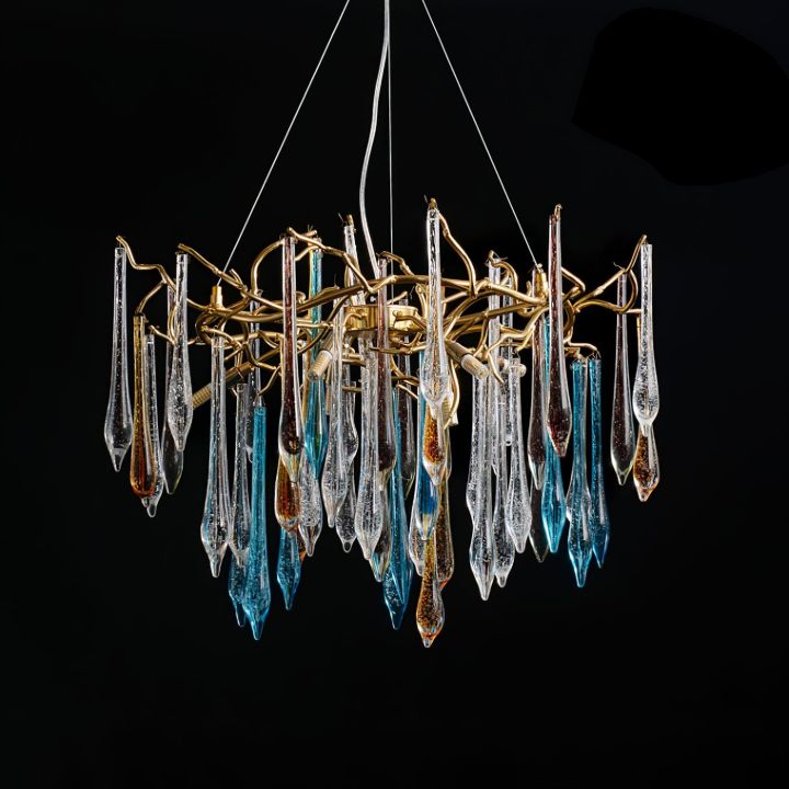 TLL Teardrop Crystal Chandelier