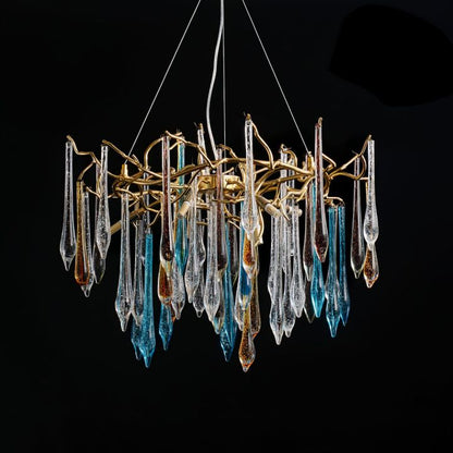 TLL Teardrop Crystal Chandelier
