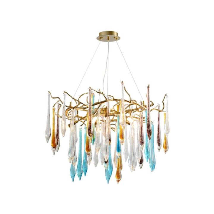 TLL Teardrop Crystal Chandelier