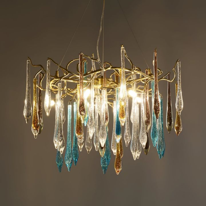 TLL Teardrop Crystal Chandelier