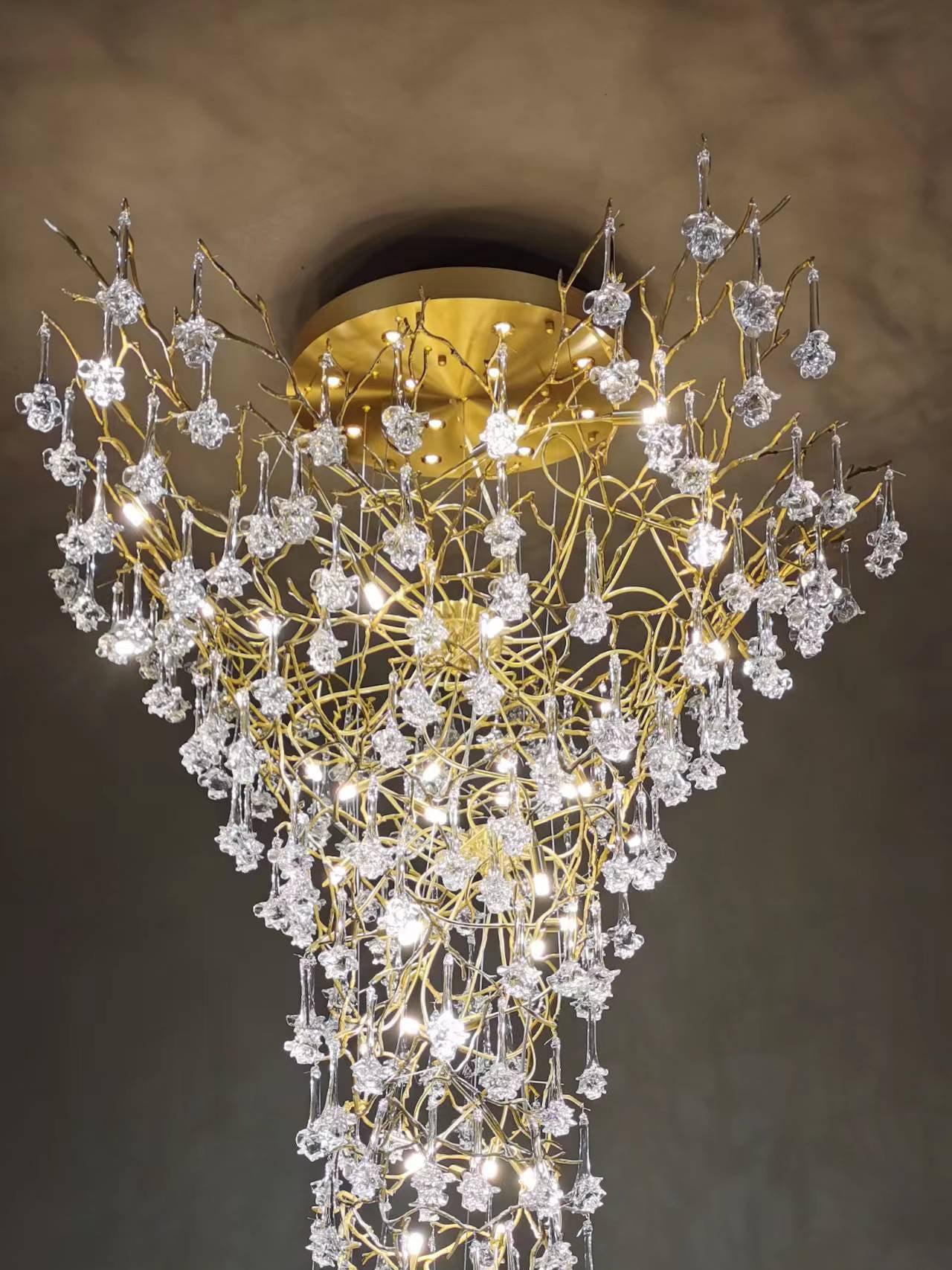 Large Branch Chandelier For High Ceiling