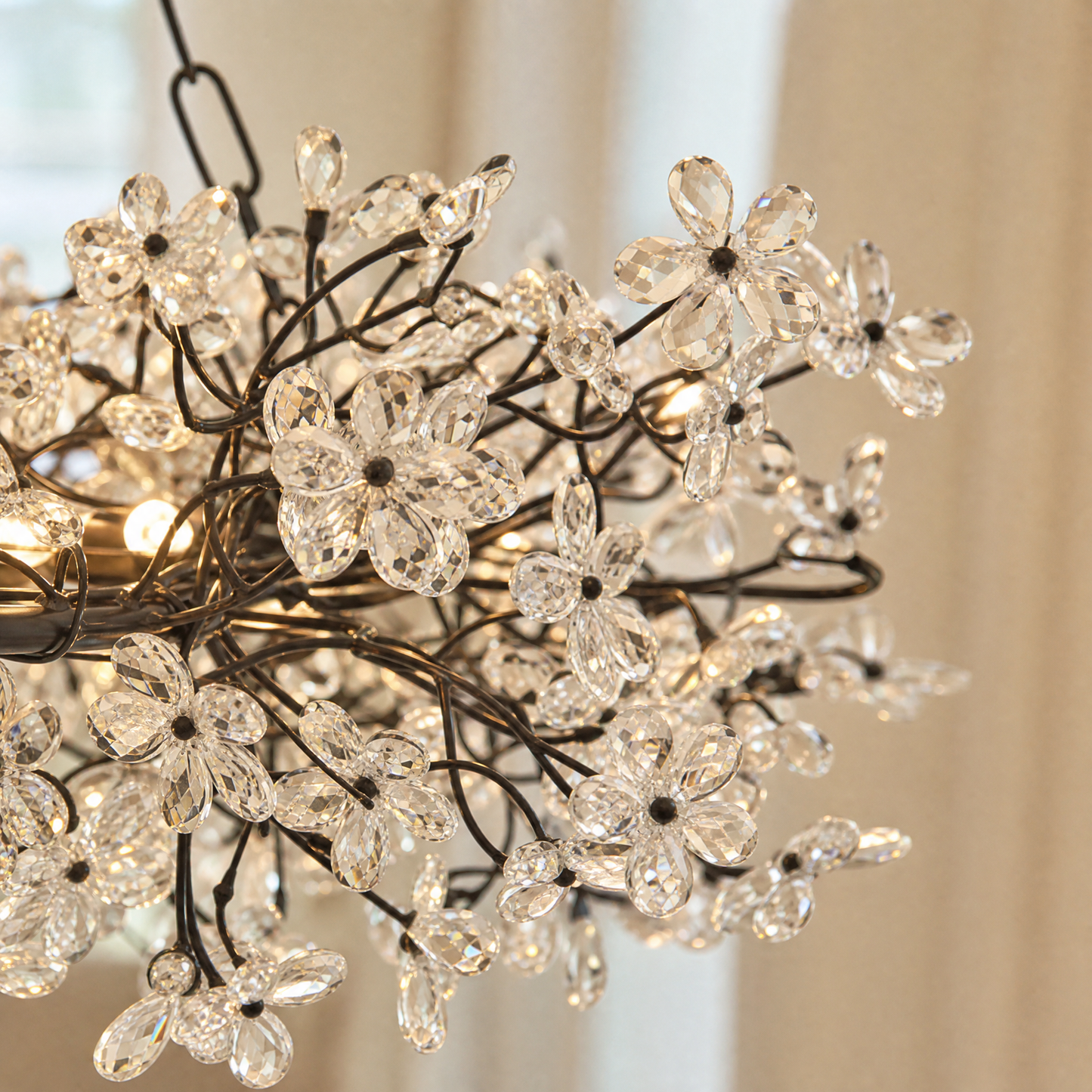 Pendant Light in a living room