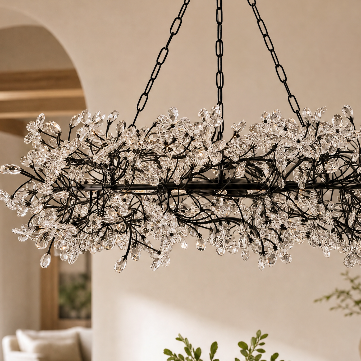 Pendant Light in a foyer