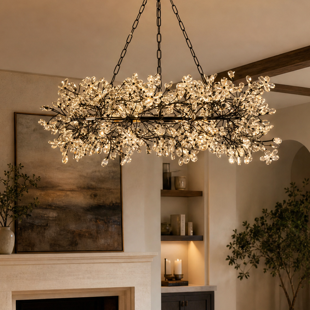 Modern Pendant Light in a dining room
