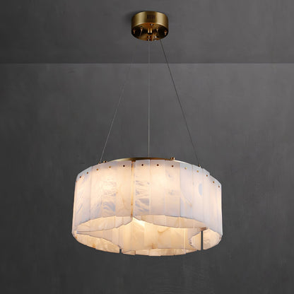 Hexa Alabaster Chandelier