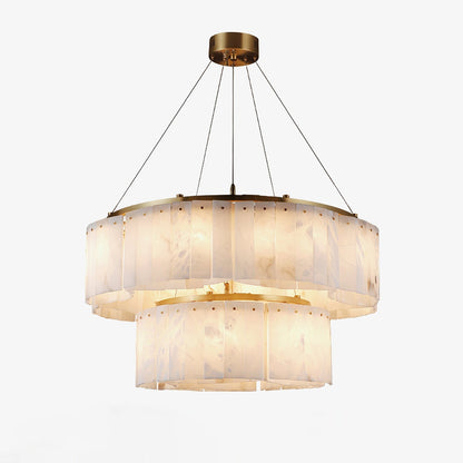 Hexa Alabaster Chandelier
