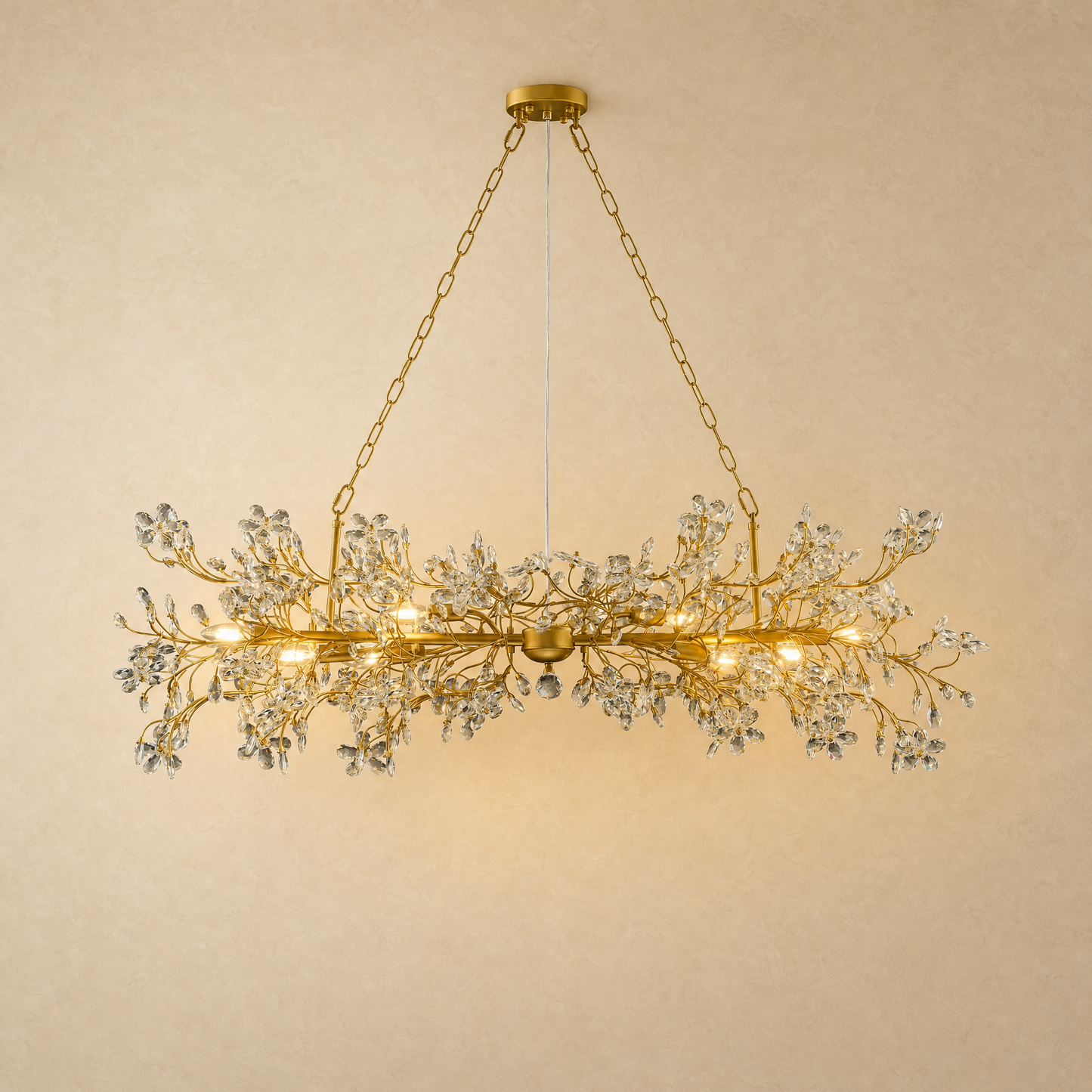 Pendant Light in brass