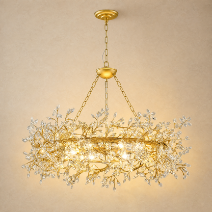 Pendant Light in gold