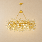 Pendant Light in gold
