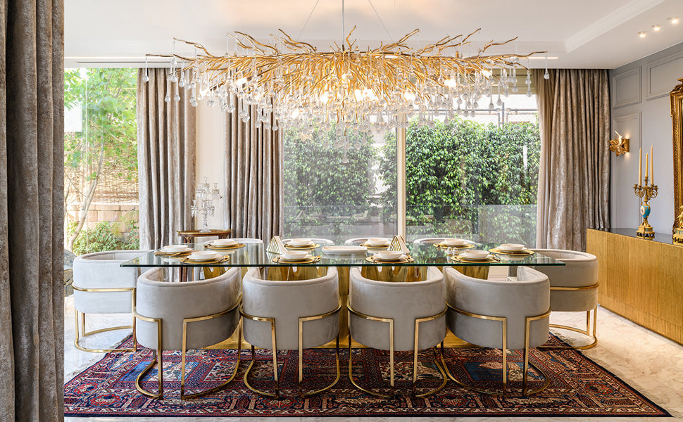 Stunning Tree Branch Crystal Chandelier