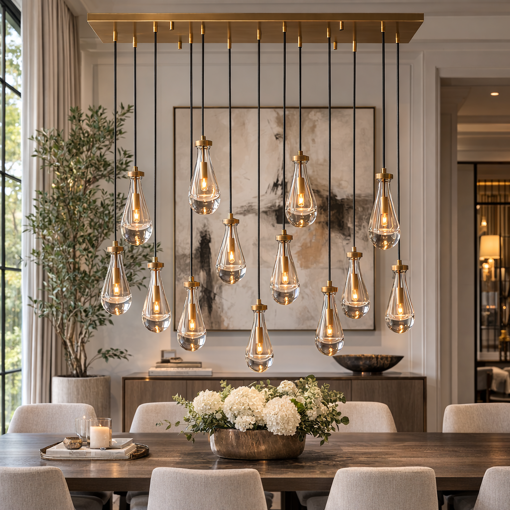 Raimys Rectangular Chandelier