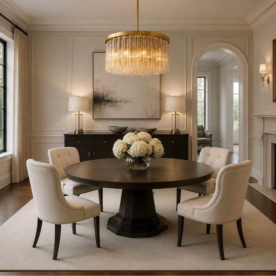 Cirbos Round Chandelier
