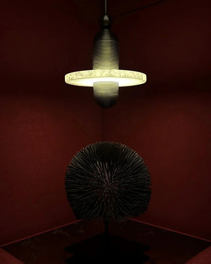 Alabaster Comet Pendant Lamp