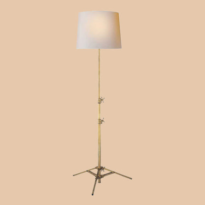 Tripod Brass Floor Lamp