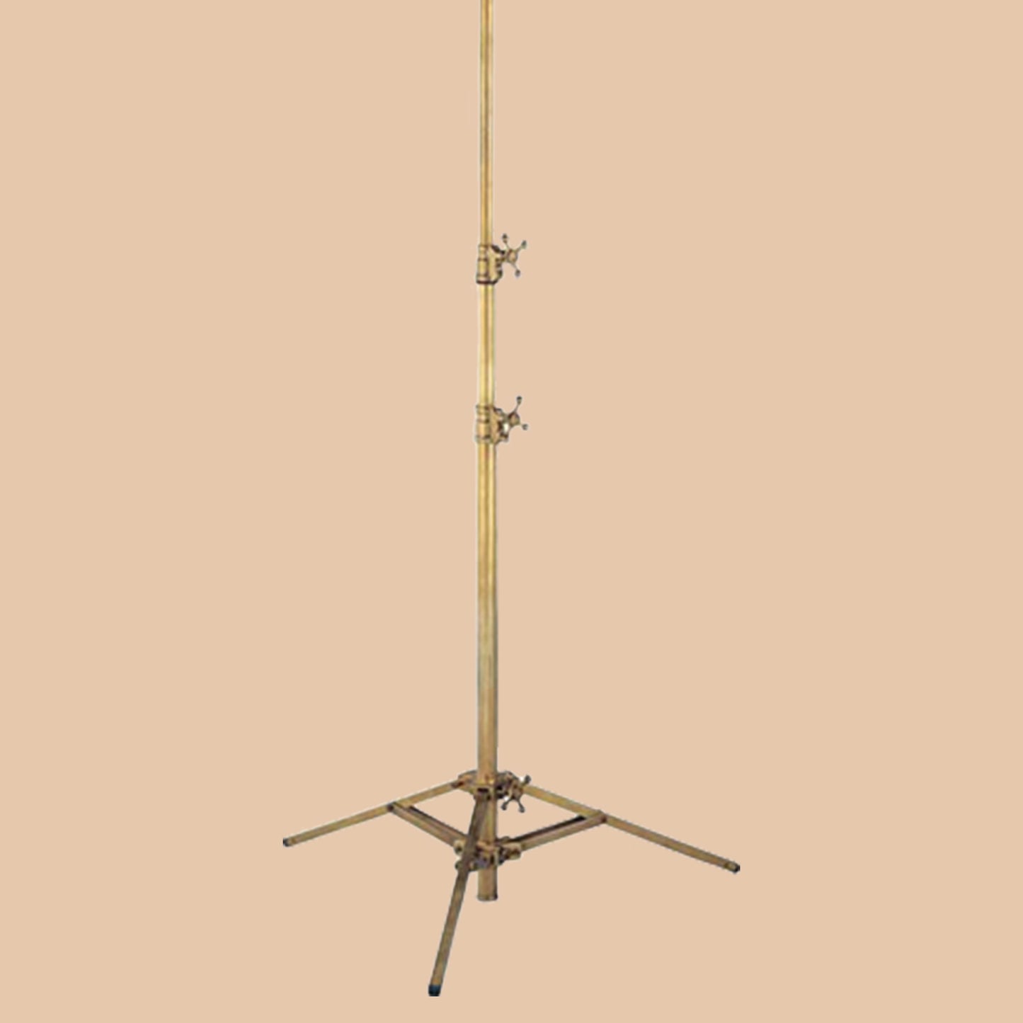Tripod Brass Floor Lamp