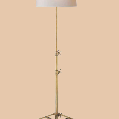 Tripod Brass Floor Lamp