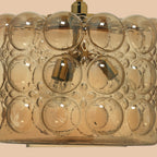 Vintage Bubble Glass Pendant Light