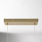 Amara Ceramic Linear Chandelier (50")